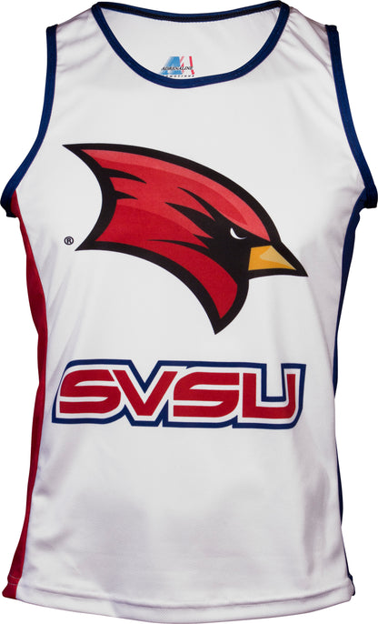 Saginaw Valley (SVSU) Cardinals RUN/TRI Singlet (XS, S, M, L, XL, 2XL, 3XL)