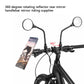 Bike Handlebar Rear View Mirror with Long Neck 360 Degree (1 Mirror)