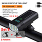 NATFIRE 5200mAh Bicycle Headlight with Digital Battery Indicator (USB Rechargeable)
