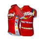 Skittles Ride the Rainbow Men's Cycling Jersey (S, M, L, XL, 2XL, 3XL)
