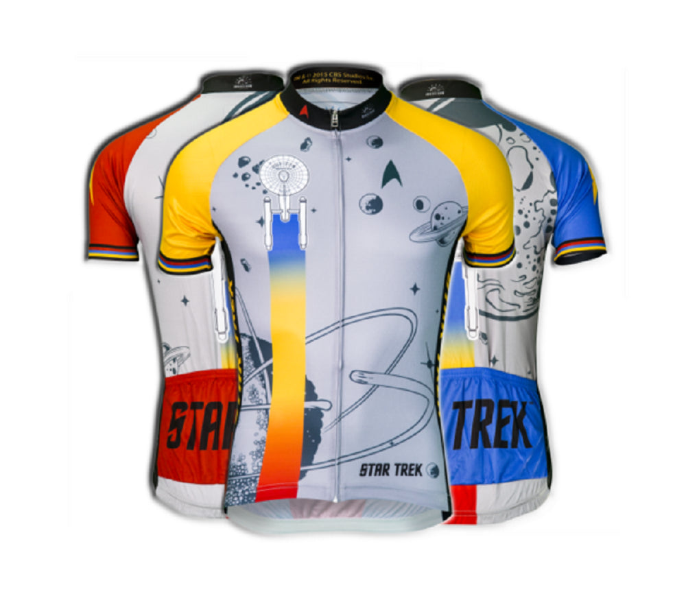 Star Trek Final Frontier Men's Cycling Jersey (S, M, L, XL, 2XL, 3XL)