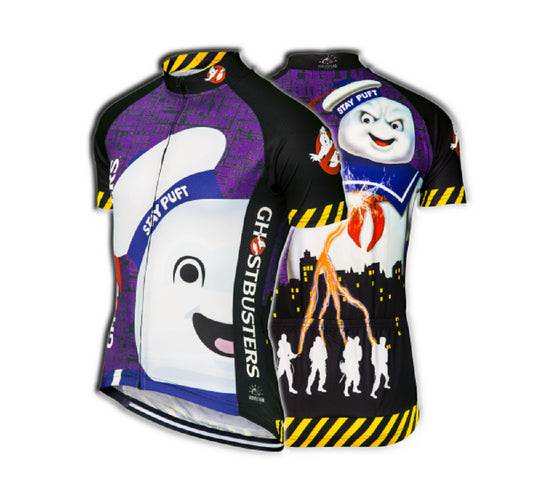 Ghostbusters Stay Puft Men's Cycling Jersey (S, M, L, 3XL)