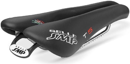 Selle SMP T5 Triathlon Bicycle Saddle with Carbon Rails