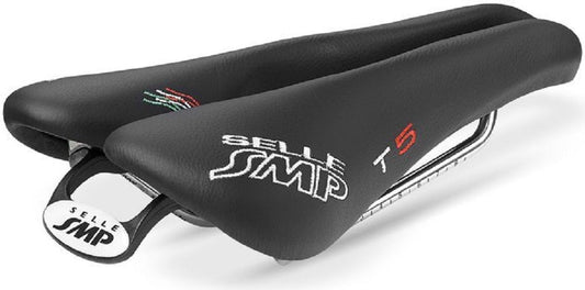 Selle SMP T5 Triathlon Bicycle Saddle with Carbon Rails