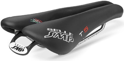 Selle SMP T5 Triathlon Bicycle Saddle with Steel Rails
