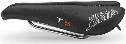 Selle SMP T5 Triathlon Bicycle Saddle with Steel Rails
