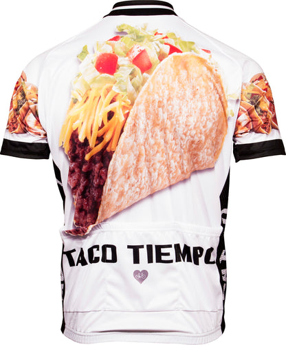 Taco Time Men's Road Cycling Jersey (XS, S, M, L, XL, 2XL)