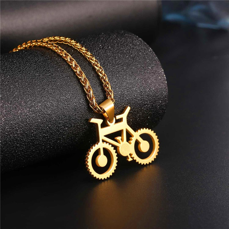 Bicycle Necklace