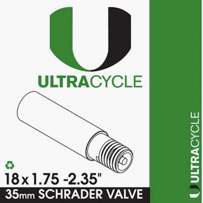 ULTRACYCLE Schrader Valve Bicycle Tire Inner Tube