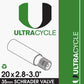 ULTRACYCLE Schrader Valve Bicycle Tire Inner Tube