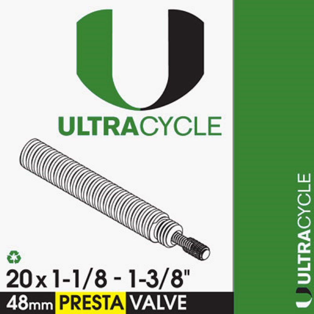 ULTRACYCLE Presta Valve Bicycle Tire Inner Tube