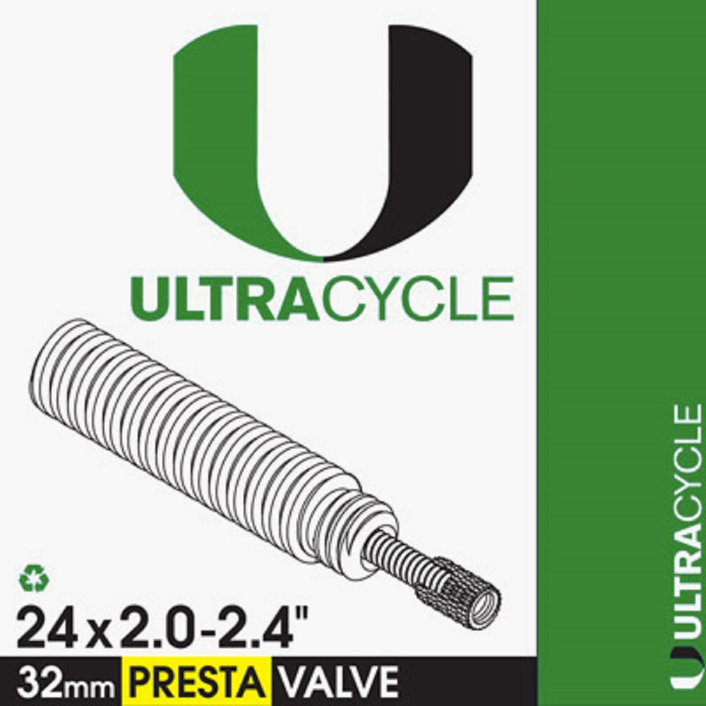 ULTRACYCLE Presta Valve Bicycle Tire Inner Tube