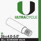 ULTRACYCLE Schrader Valve Bicycle Tire Inner Tube