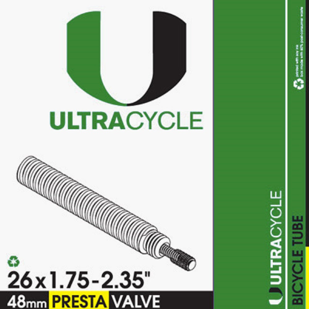 ULTRACYCLE Presta Valve Bicycle Tire Inner Tube