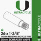 ULTRACYCLE TRIPLE-THICK/PUNCTURE RESISTANT Bicycle Tire Inner Tube