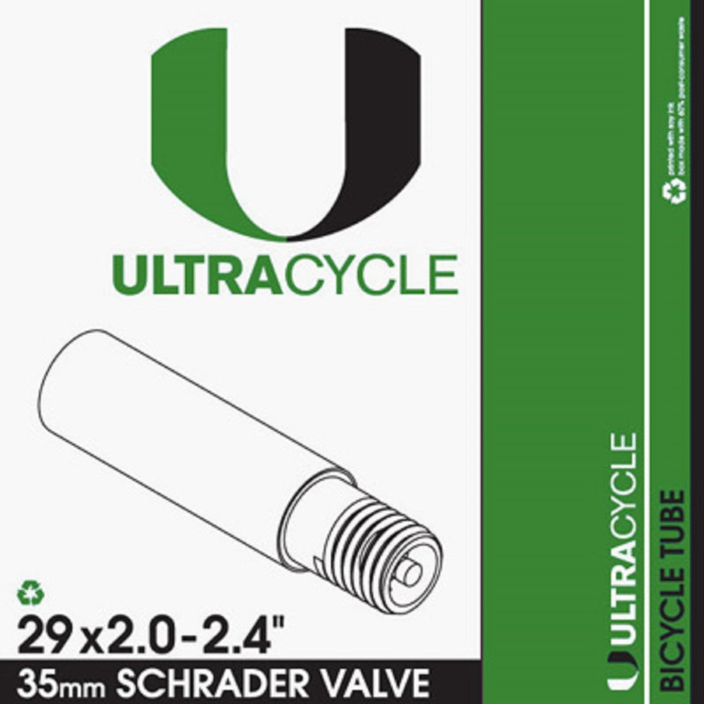 ULTRACYCLE Schrader Valve Bicycle Tire Inner Tube