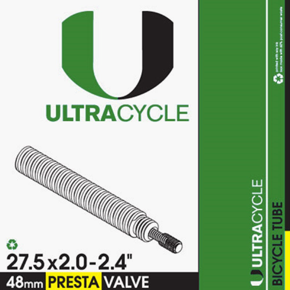 ULTRACYCLE Presta Valve Bicycle Tire Inner Tube