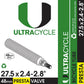 ULTRACYCLE Presta Valve Bicycle Tire Inner Tube