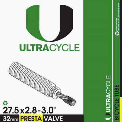 ULTRACYCLE Presta Valve Bicycle Tire Inner Tube