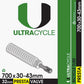 ULTRACYCLE Presta Valve Bicycle Tire Inner Tube