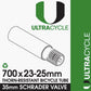 ULTRACYCLE TRIPLE-THICK/PUNCTURE RESISTANT Bicycle Tire Inner Tube