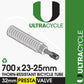 ULTRACYCLE TRIPLE-THICK/PUNCTURE RESISTANT Bicycle Tire Inner Tube