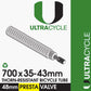 ULTRACYCLE TRIPLE-THICK/PUNCTURE RESISTANT Bicycle Tire Inner Tube