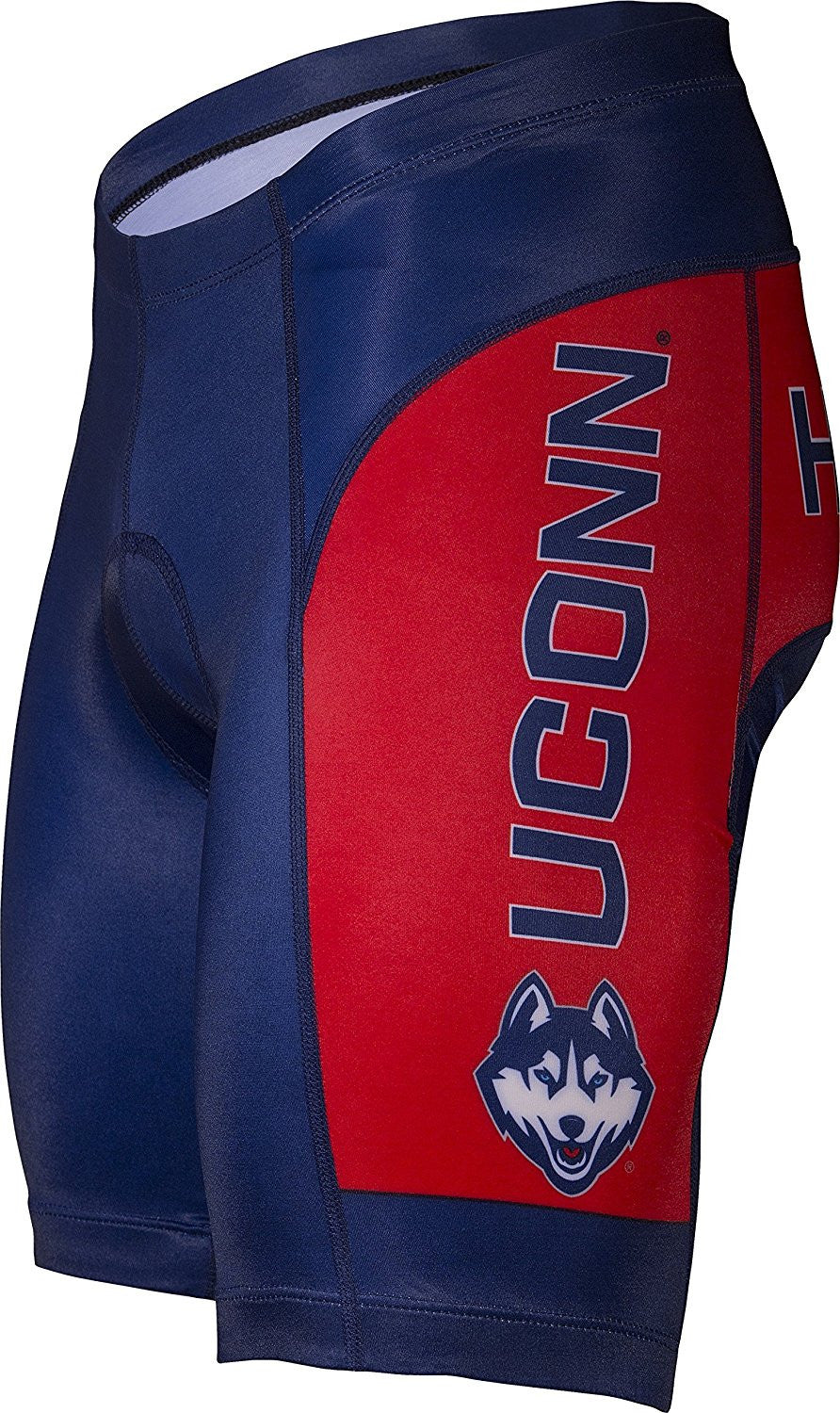 UCONN University of Connecticut Men's Cycling Shorts (S, M, L, XL, 2XL)