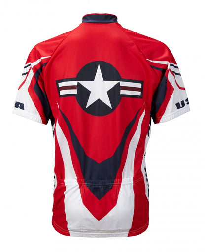 USA Ride Free Men's Cycling Jersey (S, M, L, XL, 2XL, 3XL)