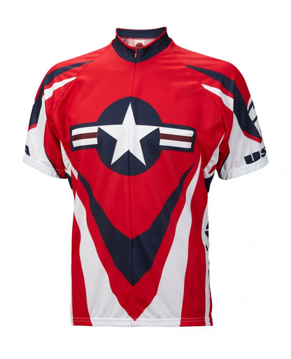 USA Ride Free Men's Cycling Jersey (S, M, L, XL, 2XL, 3XL)