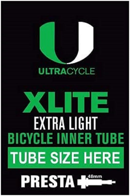 Ultracycle X-Lite Extra Light Tube - 26'' x 1'' (650c),  60 mm Presta Valve