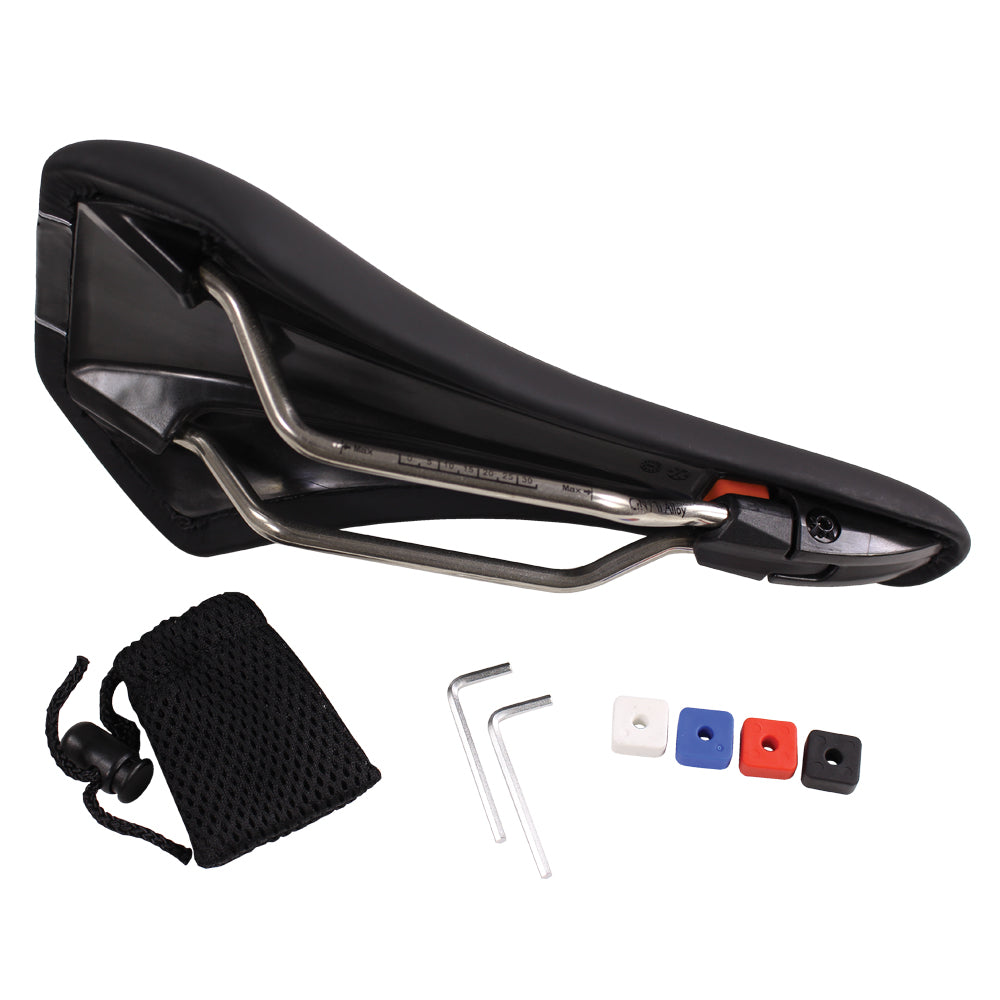 Serfas Variant 1 Adjustable Base Bicycle Saddle - VAR-1