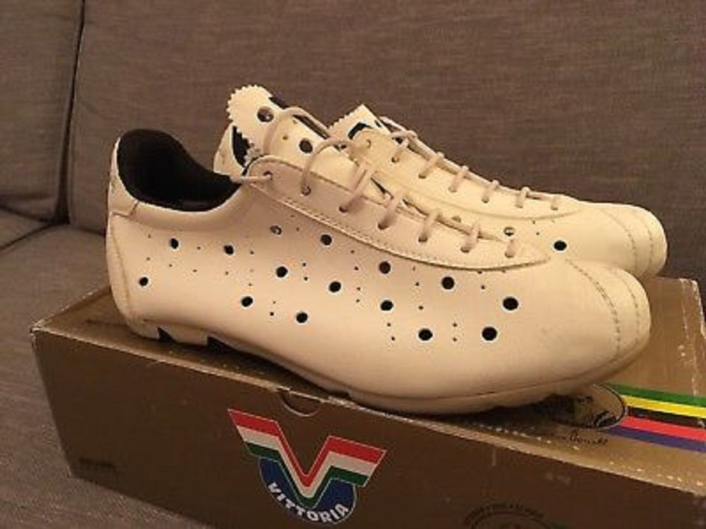 Vittoria 1976 BIANCO LINE Cycling Shoes - Cream