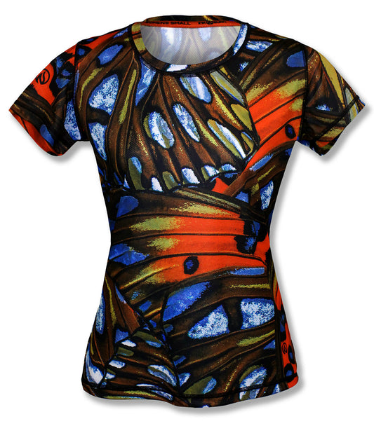INKnBURN Women's Butterfly Tech Shirt (XS)