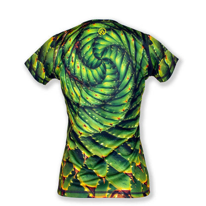 INKnBURN Women's Spiral Aloe Shirt (XS, 2XL)