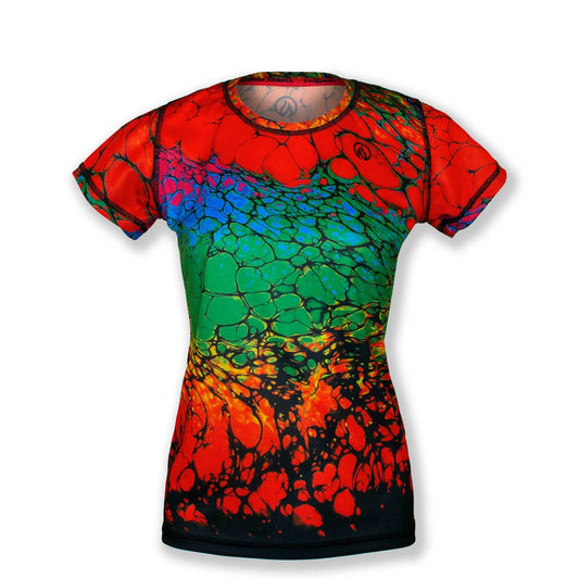 INKnBURN Women's Playing With Fire Tech Shirt (X-Large)