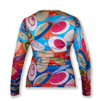INKnBURN Women's Bangasa Long Sleeve Tech Shirt (2XL)