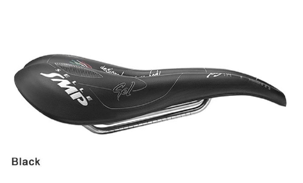 Selle SMP Well M1 Gel Saddle (Black)