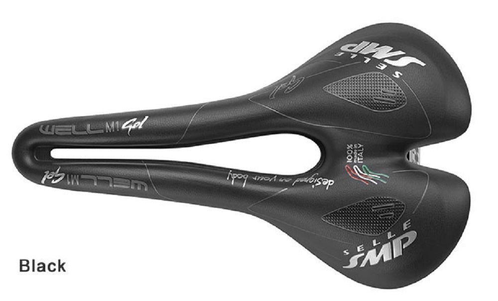 Selle SMP Well M1 Gel Saddle (Black)