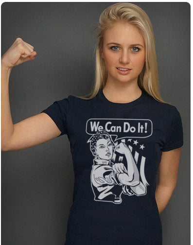 Rosie the Riveter Women's We Can Do It! T-Shirt