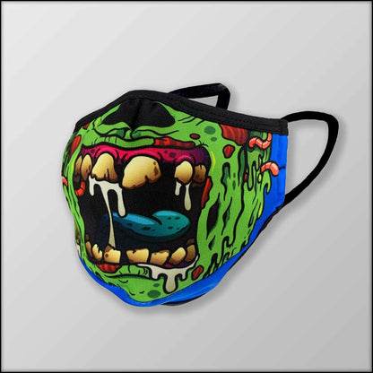 INKnBURN Zombie 3-Layer Face Mask
