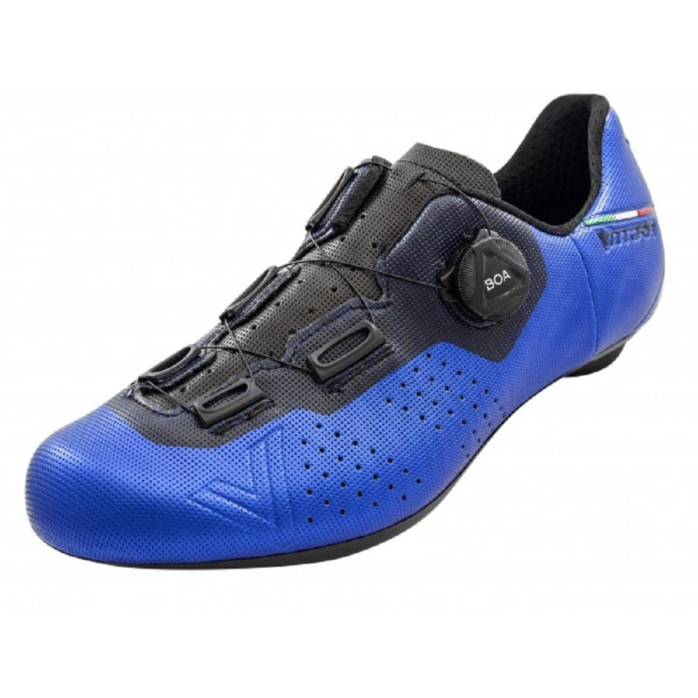Vittoria Alise' Performance Road Cycling Shoes - BLUE/BLACK