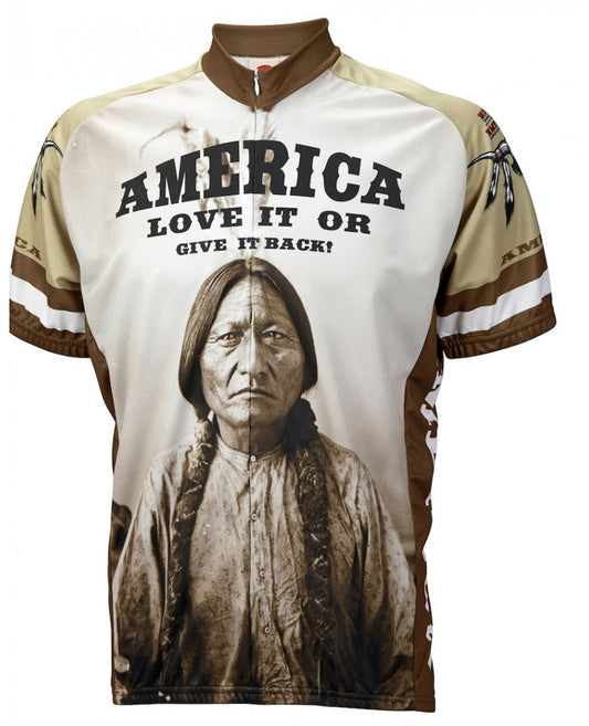America - Love it or Give it Back! Cycling Jersey (S, M, L, XL, 2XL, 3XL)
