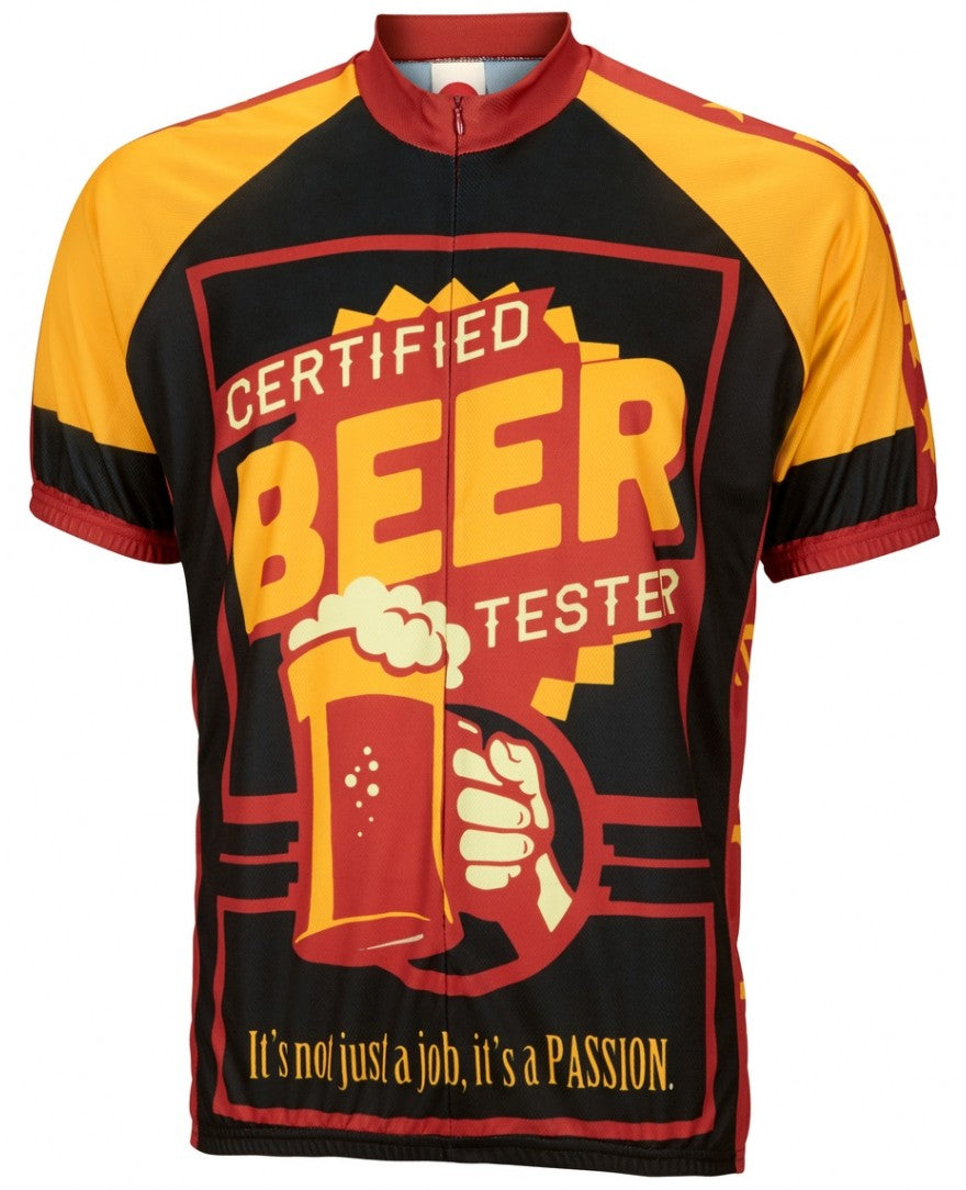 Beer Tester Cycling Jersey (S, M, L, XL, 2XL, 3XL)