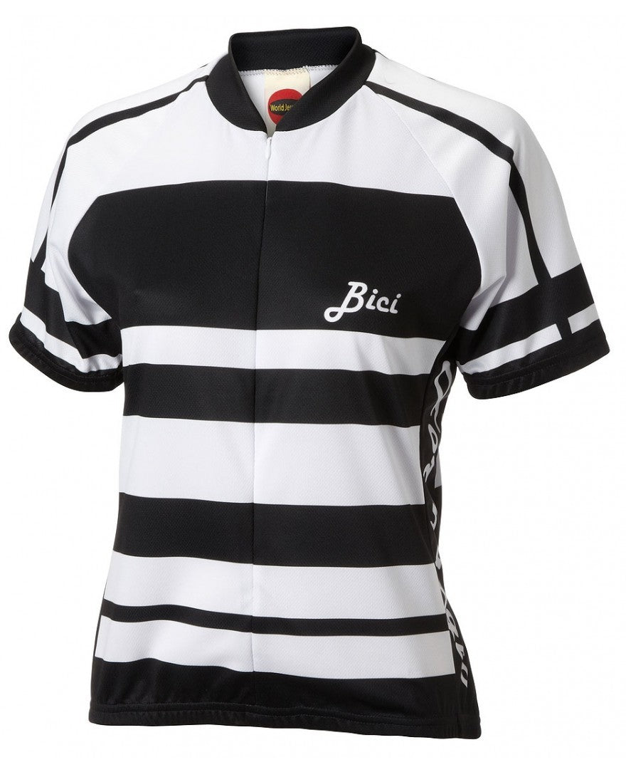 World Jerseys Women's Formaggio Bici Cycling Jersey Black