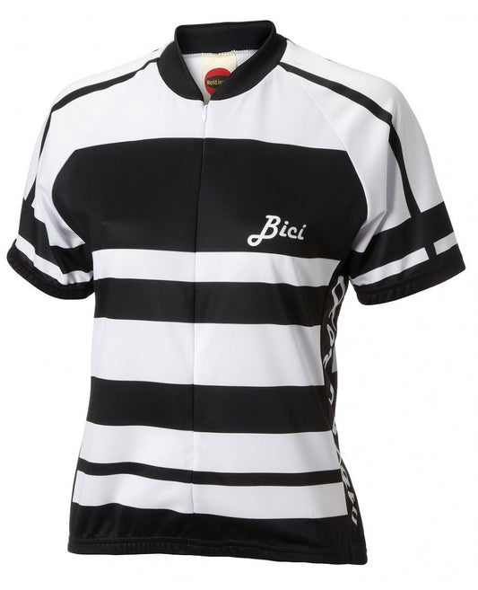 World Jerseys Women's Formaggio Bici Cycling Jersey Black