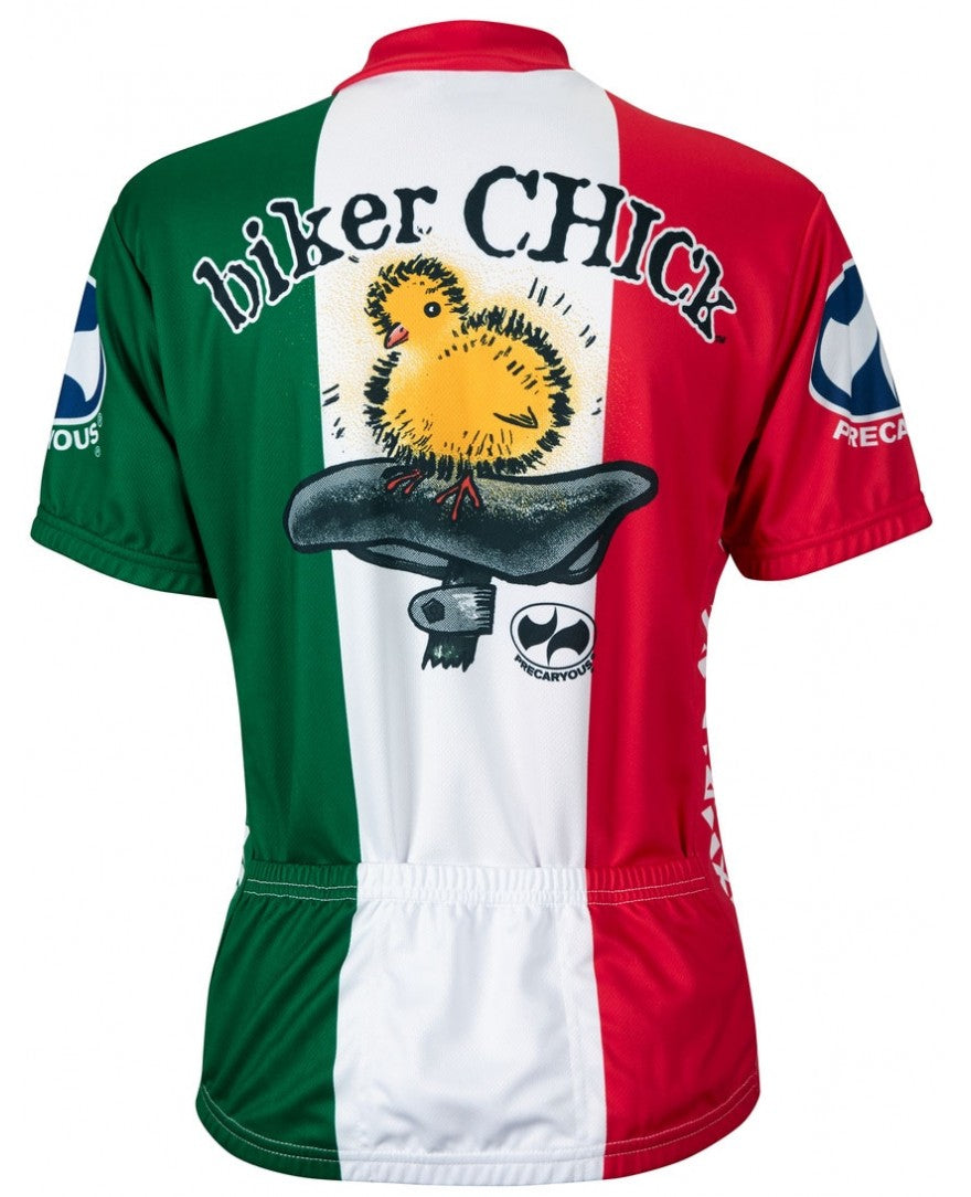 Mexican Biker Chick Women's Cycling Jersey (S, M, L, XL)