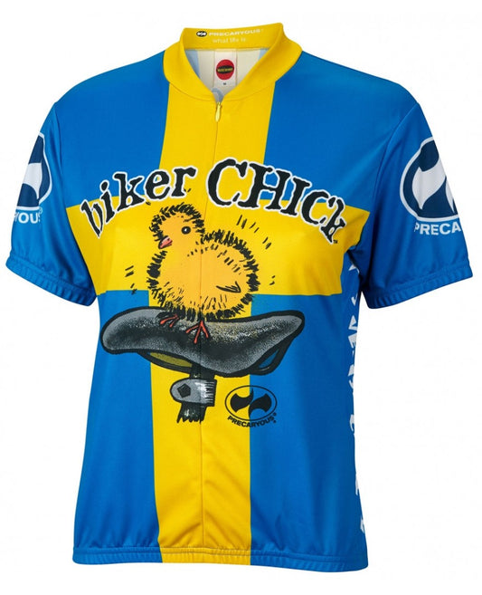 Swedish Biker Chick Women's Cycling Jersey (S, M, L, XL)