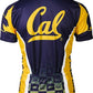 California Berkeley Golden Bears Men's Cycling Jersey (S, M, L, XL, 2XL, 3XL)