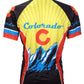 Colorado Men's Cycling Jersey (S, M, L, XL, 2XL, 3XL)